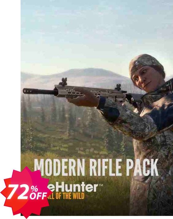 theHunter: Call of the Wild - Modern Rifle Pack PC - DLC Coupon code 72% discount 