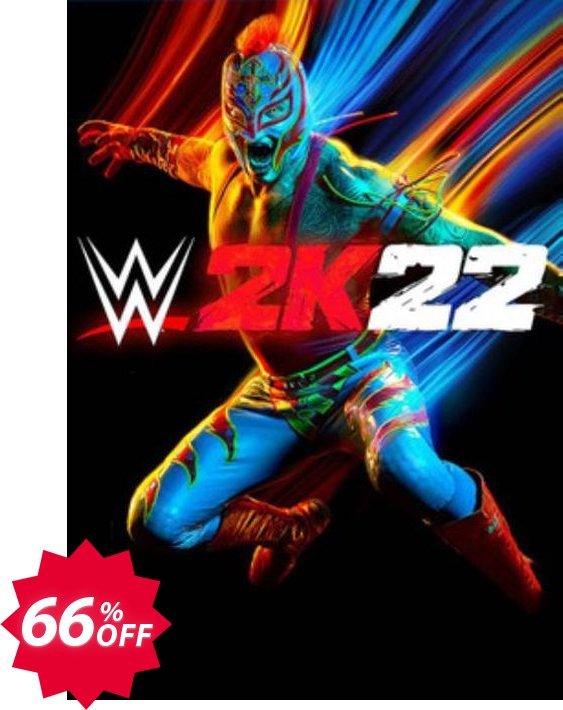 WWE 2K22 PC Coupon code 66% discount 