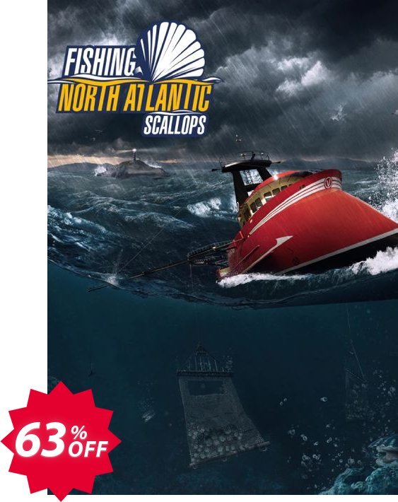 Fishing: North Atlantic - Scallops Expansion PC - DLC Coupon code 63% discount 