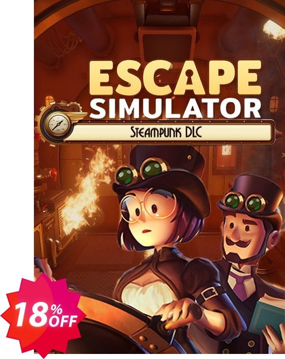 Escape Simulator: Steampunk PC DLC Coupon code 18% discount 