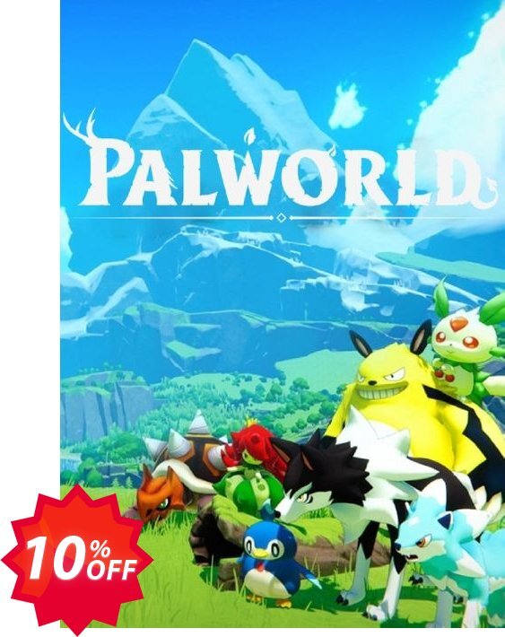 Palworld PC Coupon code 10% discount 