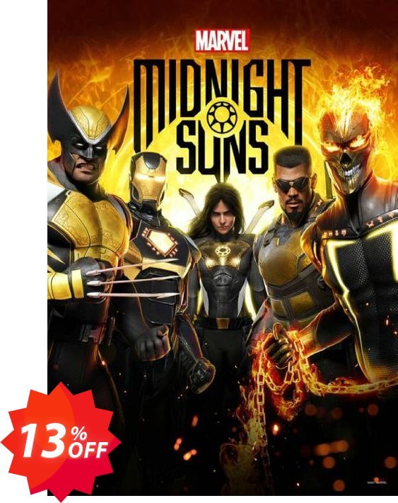 Marvel's Midnight Suns PC, EPIC GAMES  Coupon code 13% discount 