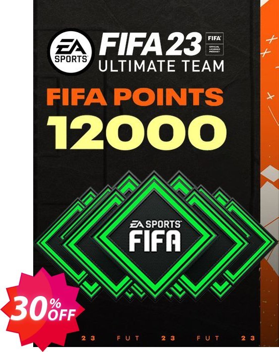 FIFA 23 ULTIMATE TEAM 12000 POINTS PC Coupon code 30% discount 