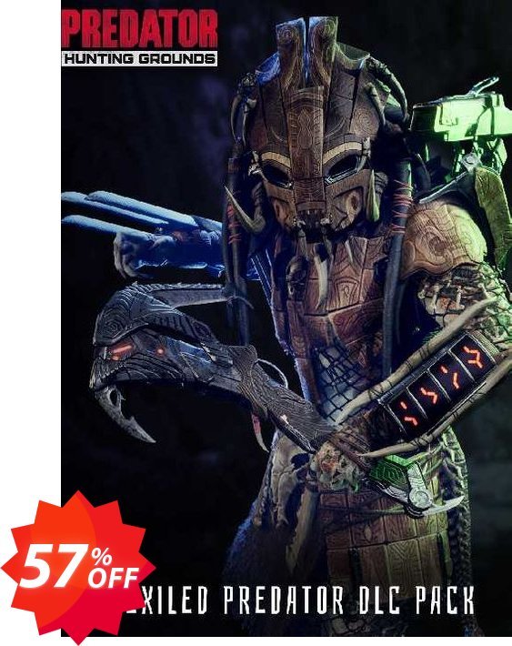 Predator: Hunting Grounds - Exiled Predator PC - DLC Coupon code 57% discount 