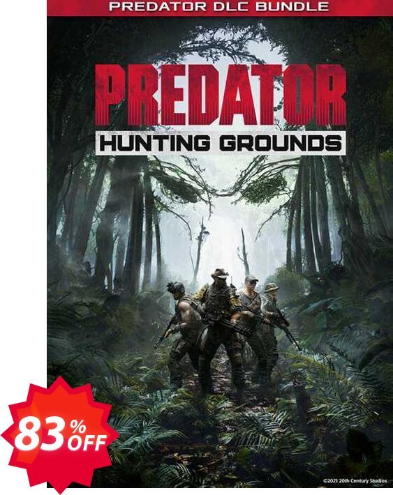Predator: Hunting Grounds - Predator DLC Bundle PC Coupon code 83% discount 