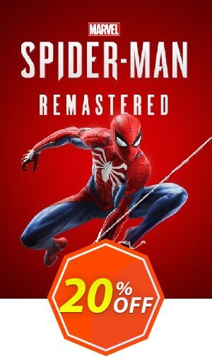 Marvel's Spider-Man Remastered PS5, US  Coupon code 20% discount 