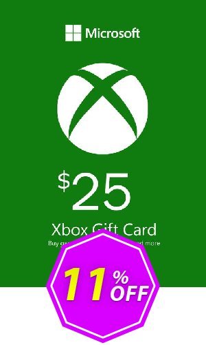 Microsoft Gift Card - $25 Coupon code 11% discount 