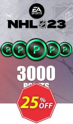 NHL 23 3000 Points Pack Xbox, WW  Coupon code 25% discount 