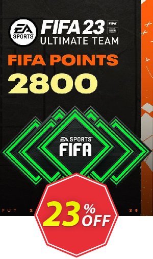 FIFA 23 ULTIMATE TEAM 2800 POINTS XBOX ONE/XBOX SERIES X|S Coupon code 23% discount 