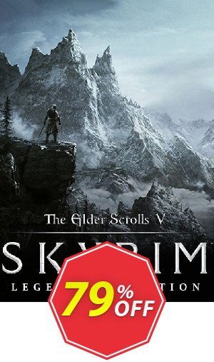 The Elder Scrolls V 5: Skyrim Legendary Edition, PC  Coupon code 79% discount 
