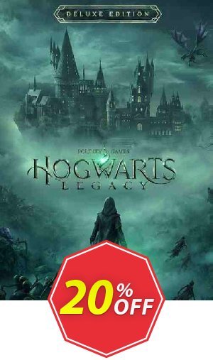 Hogwarts Legacy Deluxe Edition PC, EU & NA  Coupon code 20% discount 