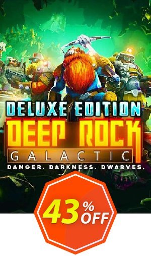 Deep Rock Galactic Deluxe Edition PC Coupon code 43% discount 