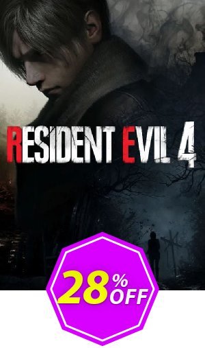 Resident Evil 4 PC Coupon code 28% discount 