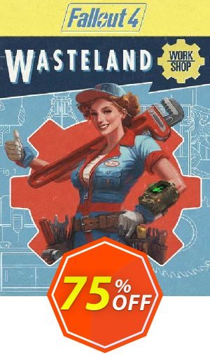 Fallout 4 - Wasteland Workshop PC - DLC Coupon code 75% discount 