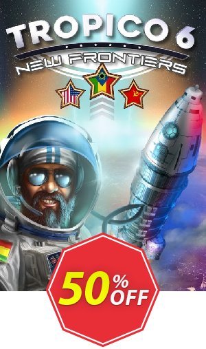 Tropico 6 - New Frontiers PC - DLC Coupon code 50% discount 