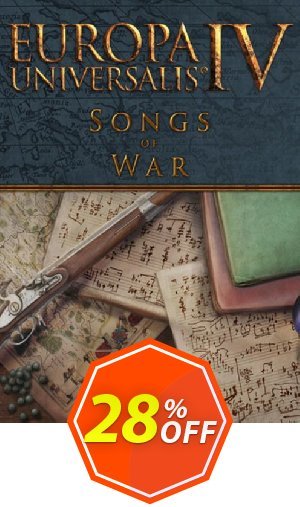 Europa Universalis IV: Songs of War Music Pack PC - DLC Coupon code 28% discount 
