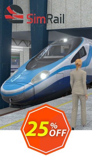 SimRail - The Railway Simulator PC Coupon code 25% discount 