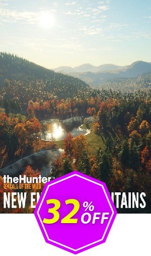 theHunter: Call of the Wild - New England Mountains PC - DLC Coupon code 32% discount 