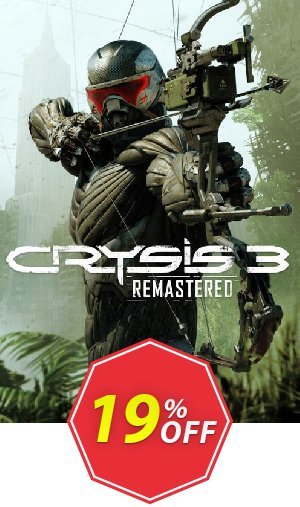 Crysis 3 Remastered PC Coupon code 19% discount 