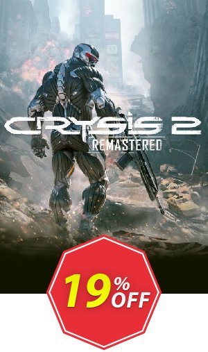 Crysis 2 Remastered PC Coupon code 19% discount 