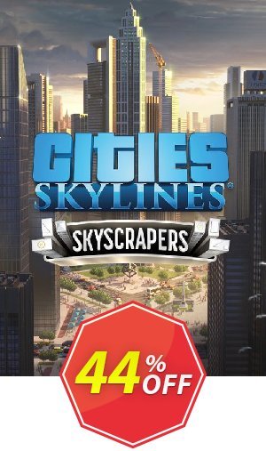 Cities: Skylines - Content Creator Pack: Skyscrapers PC - DLC Coupon code 44% discount 