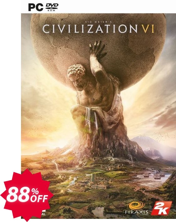 Sid Meier’s Civilization VI 6 PC Coupon code 88% discount 