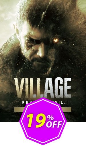 Resident Evil Village Gold Edition PC Coupon code 19% discount 