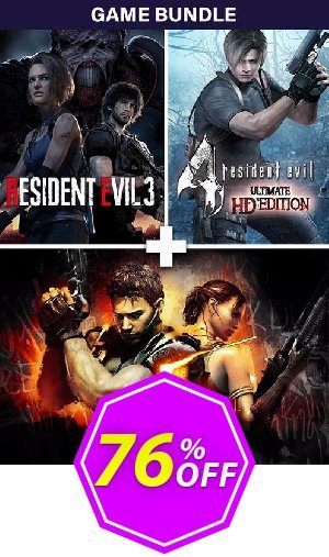 RESIDENT EVIL STEAM PC BUNDLE Coupon code 76% discount 