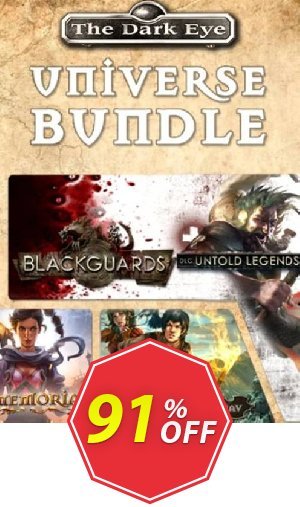 The Dark Eye Universe Bundle PC Coupon code 91% discount 