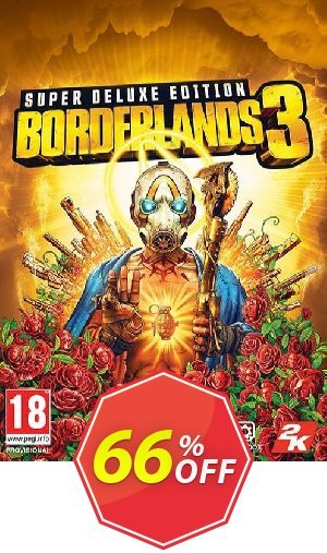 Borderlands 3: Super Deluxe Edition Xbox One & Xbox Series X|S, US  Coupon code 66% discount 