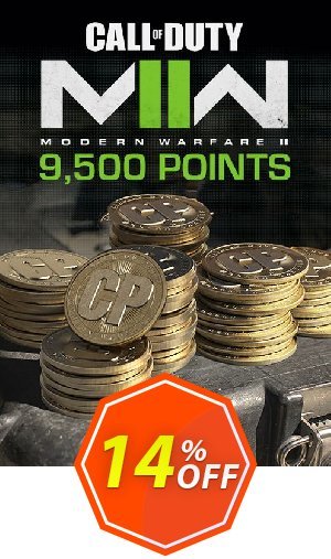 9,500 Call of Duty: Modern Warfare II Points Xbox, WW  Coupon code 14% discount 
