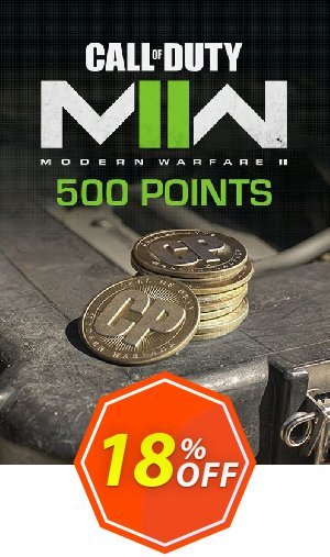 500 Call of Duty: Modern Warfare II Points Xbox, WW  Coupon code 18% discount 