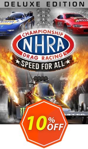 NHRA Championship Drag Racing: Speed For All - Deluxe Edition Xbox One & Xbox Series X|S, WW  Coupon code 10% discount 