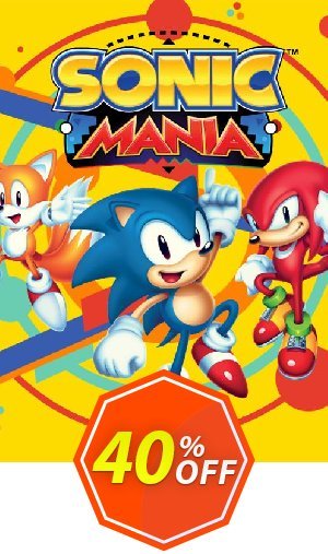 Sonic Mania Xbox, US  Coupon code 40% discount 