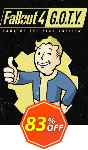 Fallout 4: Game of the Year Edition Xbox, US  Coupon code 83% discount 
