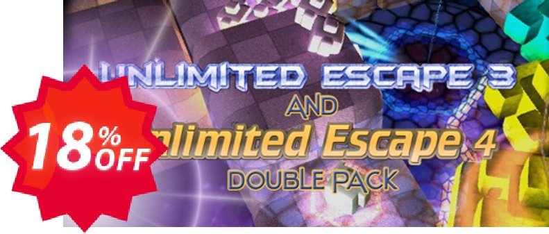 Unlimited Escape 3 & 4 Double Pack PC Coupon code 18% discount 
