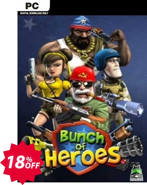 Bunch of Heroes PC Coupon code 18% discount 