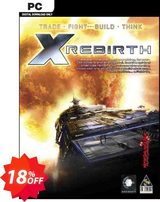 X Rebirth PC Coupon code 18% discount 