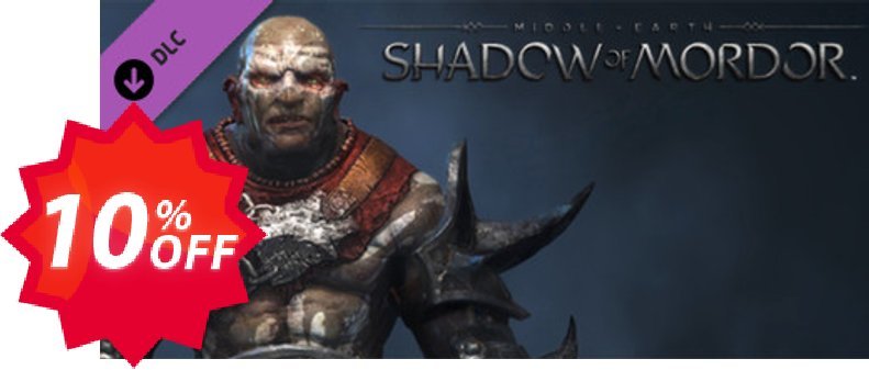 Middleearth Shadow of Mordor Berserks Warband PC Coupon code 10% discount 