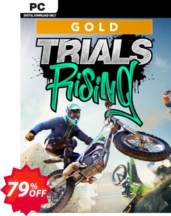 Trials Rising Gold Edition PC Coupon code 79% discount 