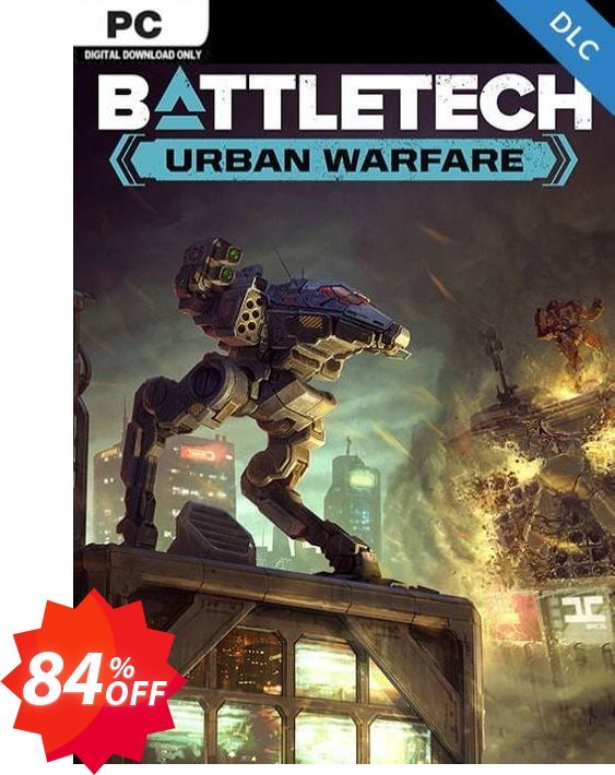 Battletech Urban Warfare DLC PC Coupon code 84% discount 