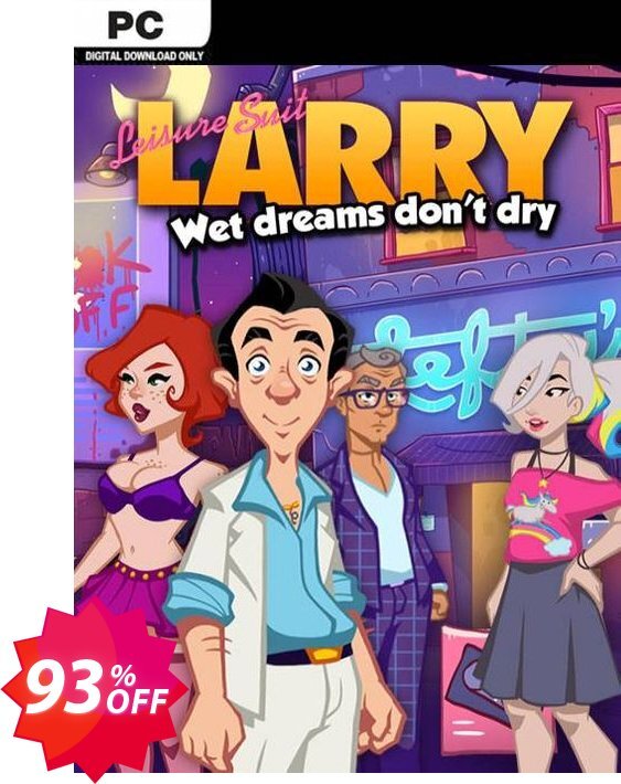 Leisure Suit Larry - Wet Dreams Don't Dry PC Coupon code 93% discount 