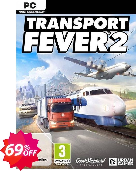 Transport Fever 2 PC Coupon code 69% discount 