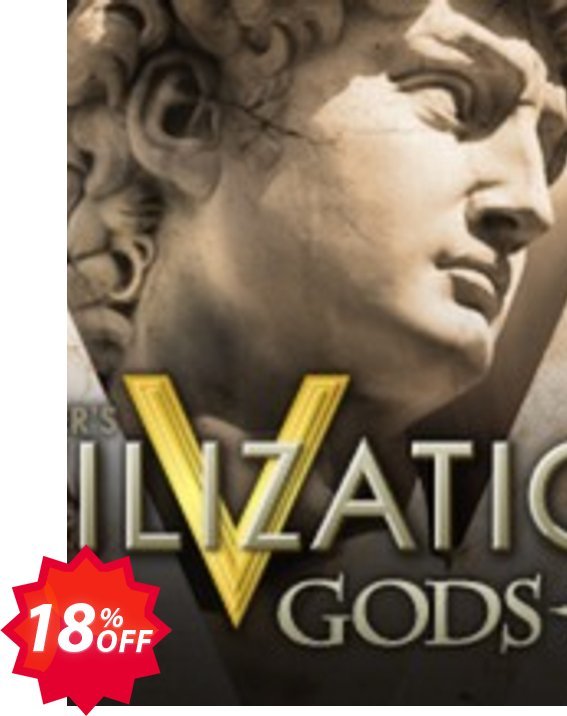 Sid Meier's Civilization V Gods and Kings PC Coupon code 18% discount 