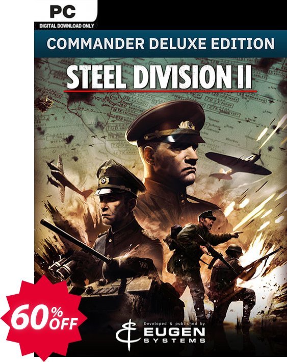 Steel Division 2 - Commander Deluxe Edition PC Coupon code 60% discount 