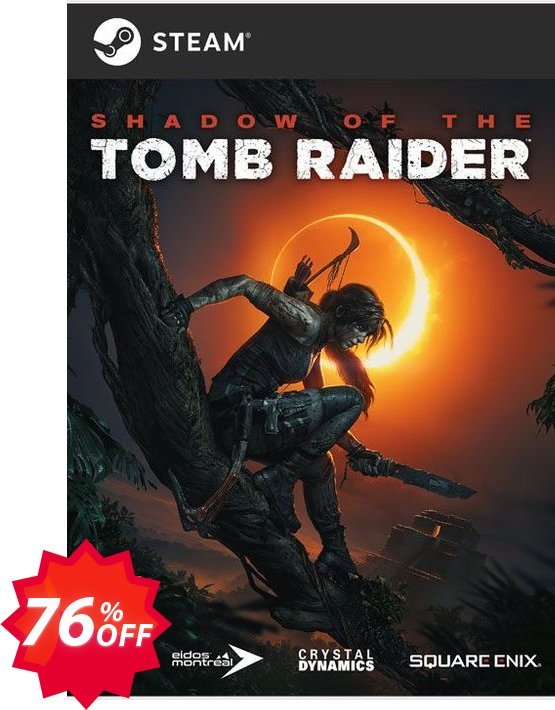 Shadow of the Tomb Raider PC Coupon code 76% discount 