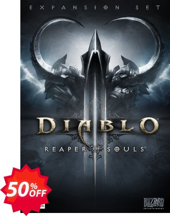 Diablo III 3 - Reaper of Souls MAC/PC Coupon code 50% discount 
