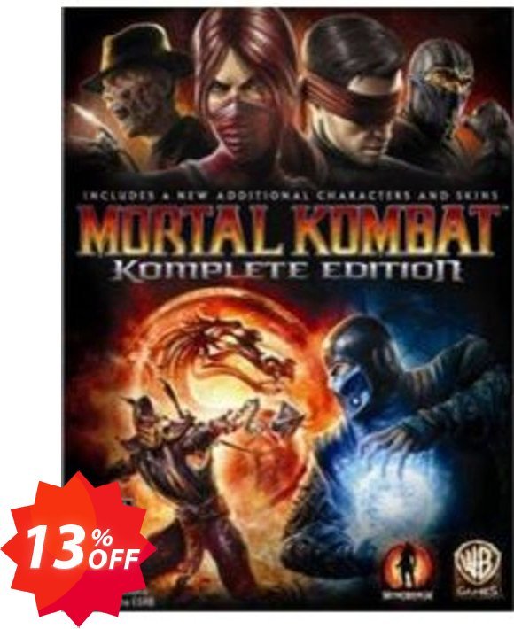 Mortal Kombat Komplete Edition PC Coupon code 13% discount 