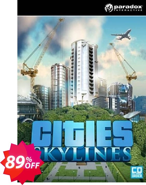 Cities: Skylines PC/MAC Coupon code 89% discount 