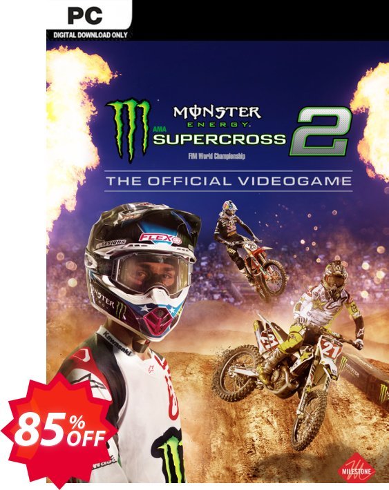 Monster Energy Supercross - The Official Videogame 2 PC Coupon code 85% discount 